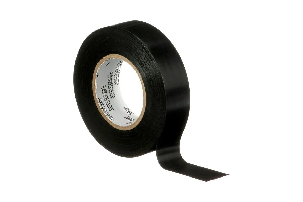 Cinta Aislante Negra 19mm x 10m